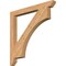 Ekena Millwork Westlake Slat Smooth Bracket, Western Red Cedar, 3 1/2"W x 38"D x 38"H BKT04X38X38WTL06SWR - alternate 1